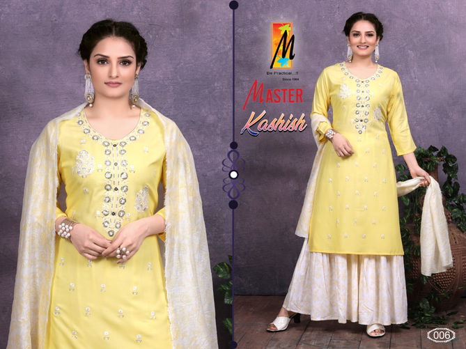 Master Kashish New Fancy Festive Wear Ready Made Collection